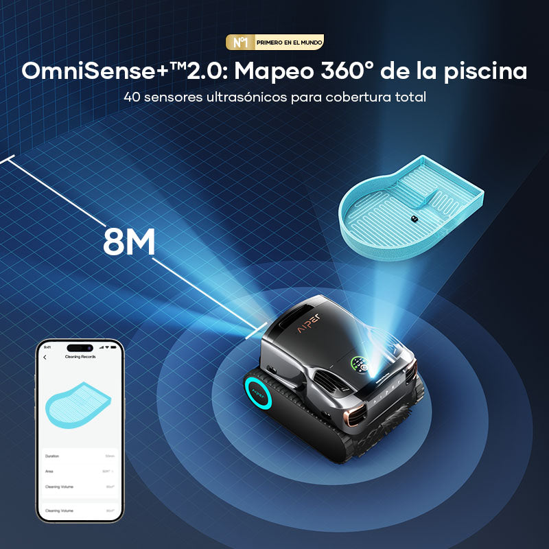 Aiper Scuba X1 Pro Max Robot de piscina inalámbrico