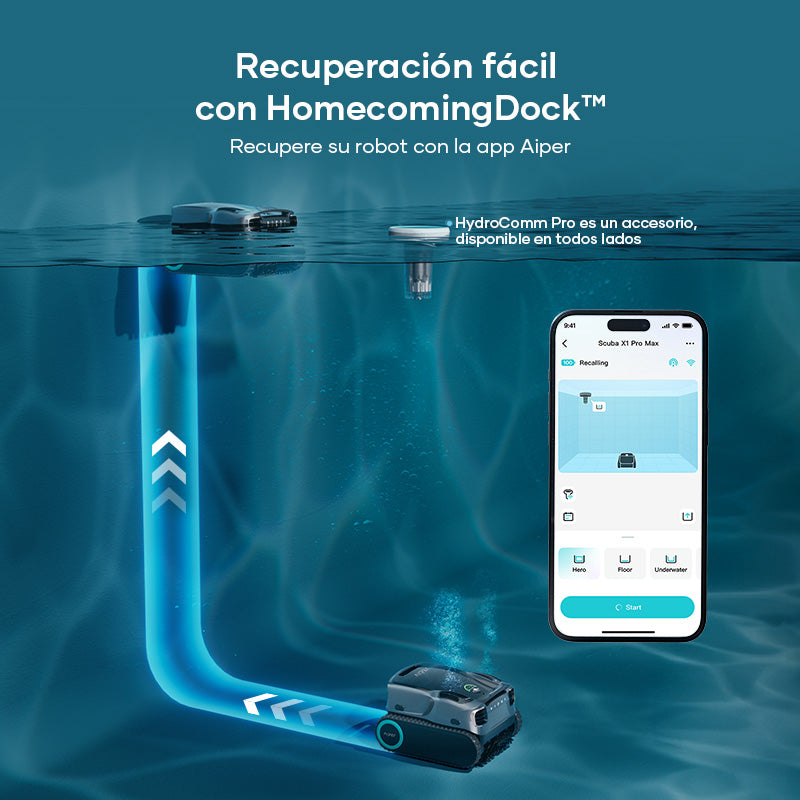 Aiper Scuba X1 Pro Max Robot de piscina inalámbrico
