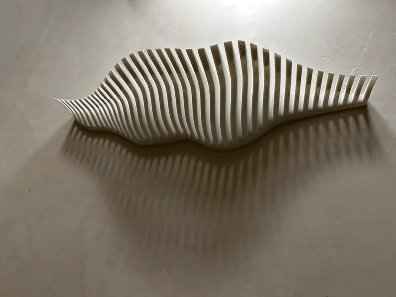 Prateleira Ondina II - Design Orgânico com Elegância Contemporânea